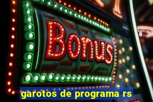 garotos de programa rs